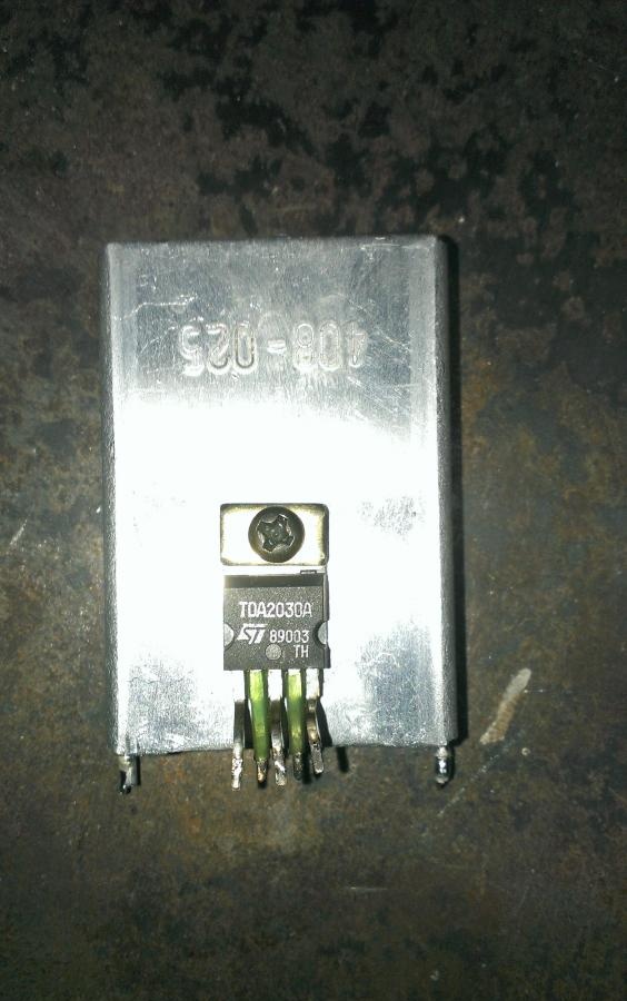 Sound amplifier sa TDA2030A chip