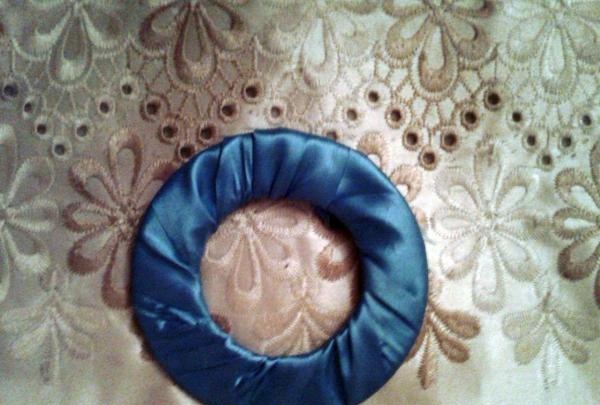 balut cakera dengan kain