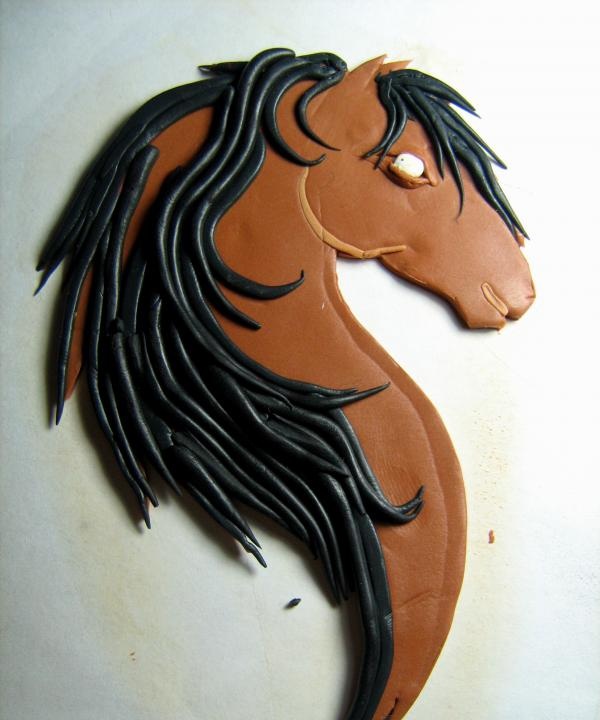 magnes na głowę konia