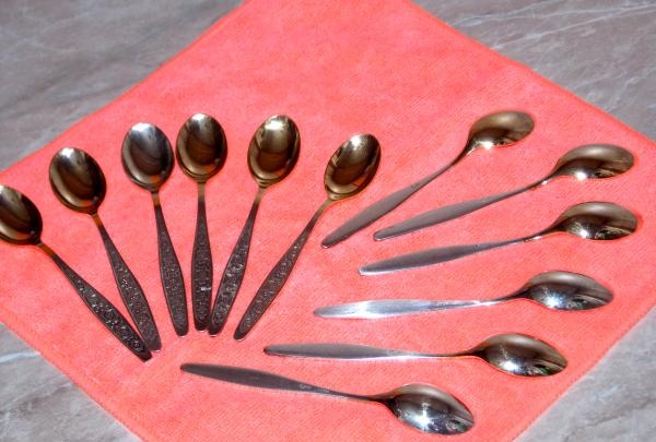 cupronickel spoons