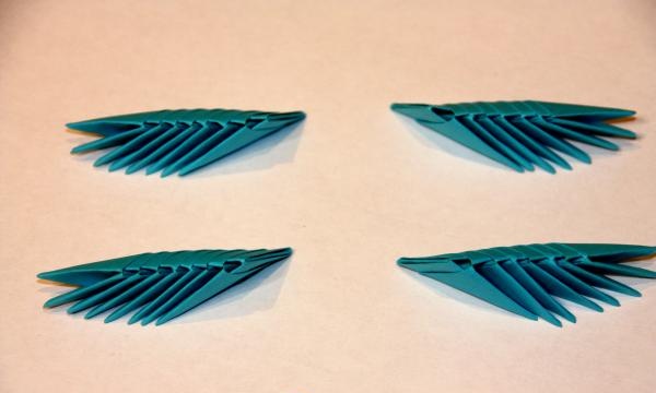 origami modular de libèl·lula