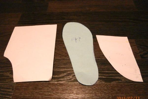 coser zapatillas y botas de casa