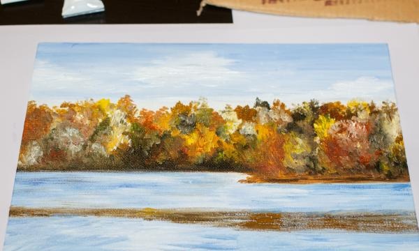 Oil painting Breath of Autumn