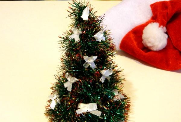 Tinsel juletræ