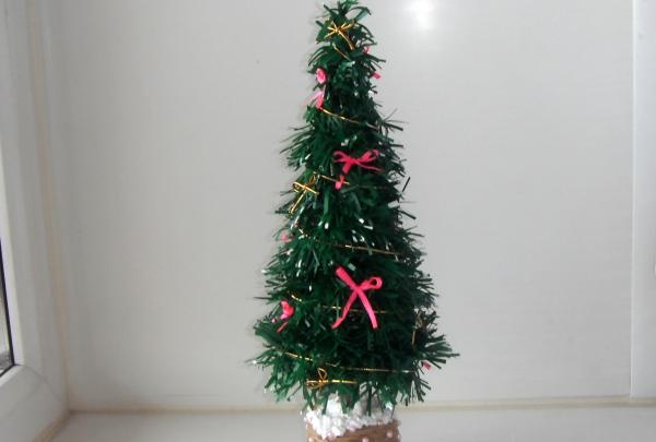 Árvore de Natal de classe mestre