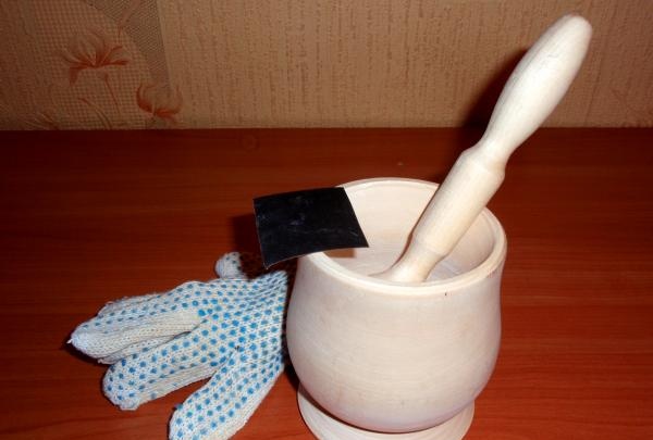 mortar and pestle painting
