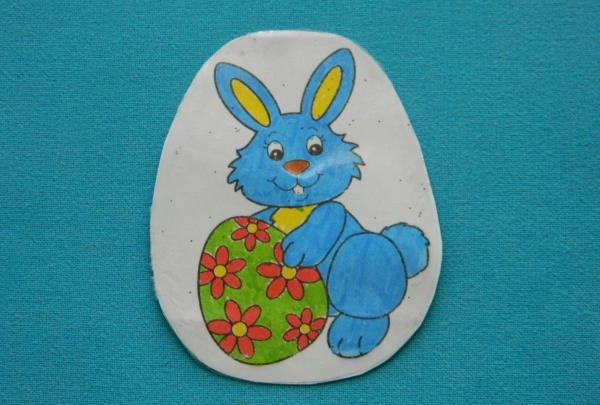 Easter bunny pendant