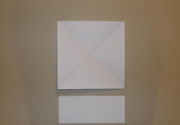 Panel bunga kertas origami
