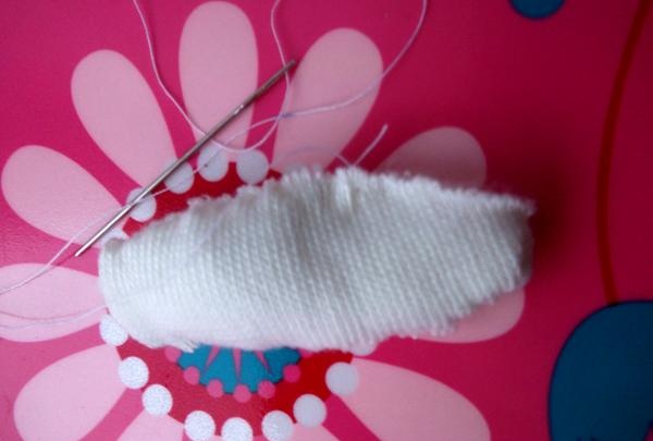 Duftende Katze aus einer Socke