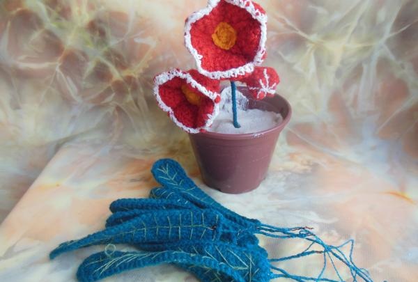 Crochet Gloxinia