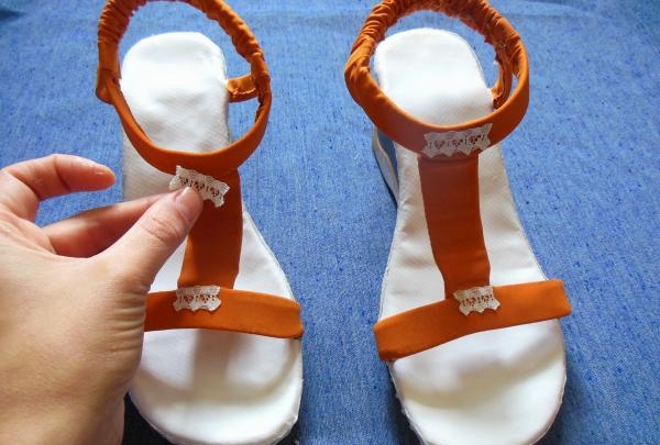 Zamjena uloška starih sandala