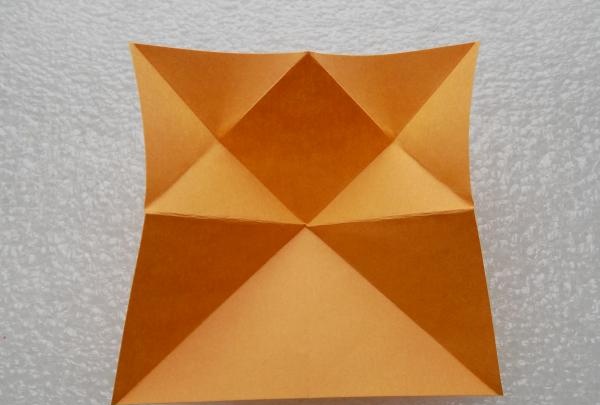 Bunga origami modular
