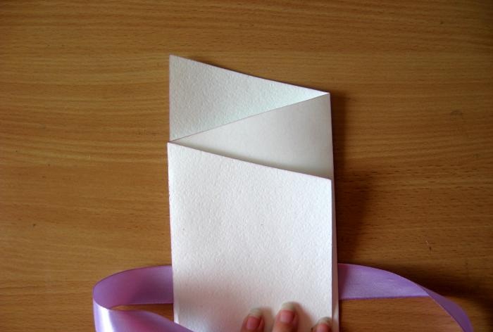 Fold out purple card