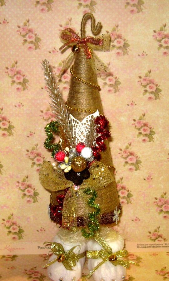 Pisoteador de árboles de Navidad de bricolaje