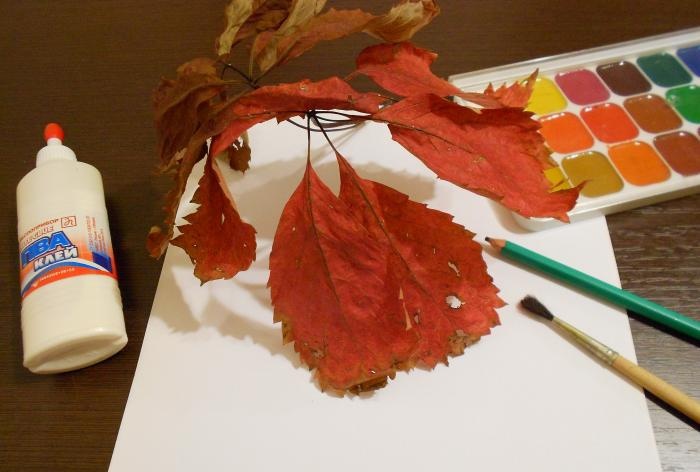 remeselný jesenný strom