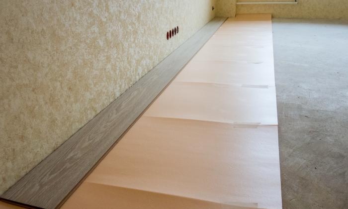 How to lay laminate flooring yourself