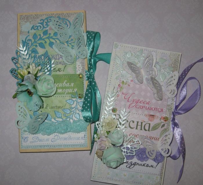 Spring cards from Chocolate Girls