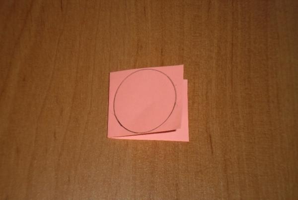 cut out two circles