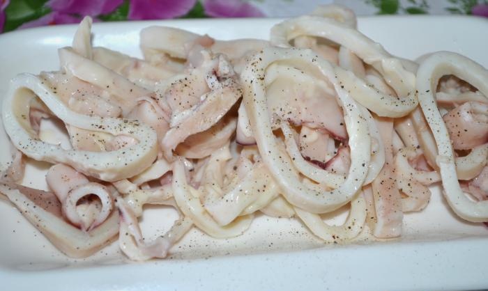 How to clean and cook squid