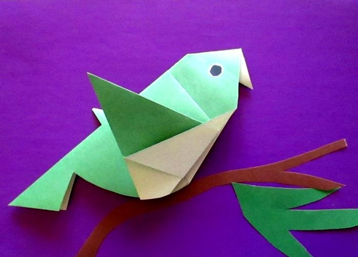 Paano gumawa ng origami bird