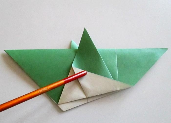 Ako vyrobiť origami vtáka