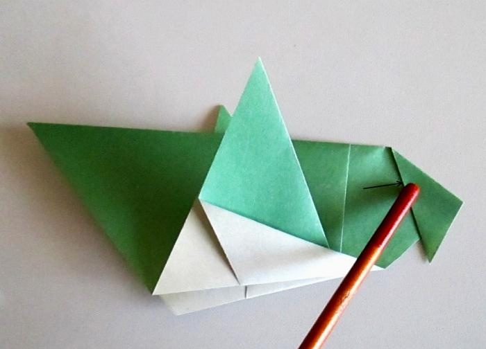 How to make an origami bird