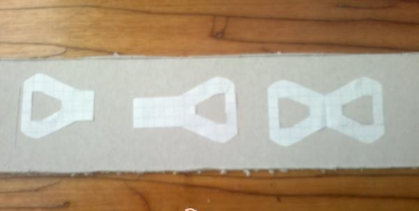 glue on cardboard