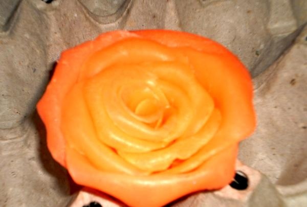 Rosa de sabonete de presente