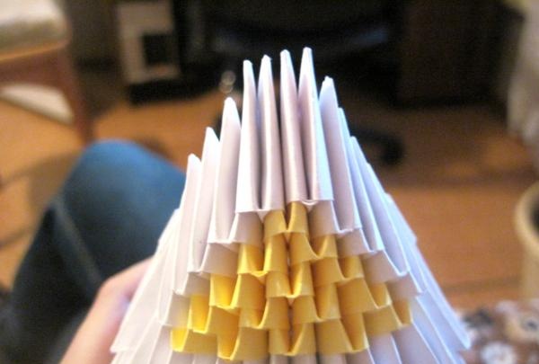 Modular origami na pusa
