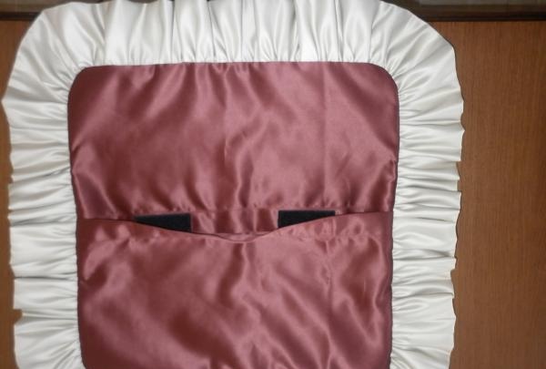 Turn the pillowcase right side out