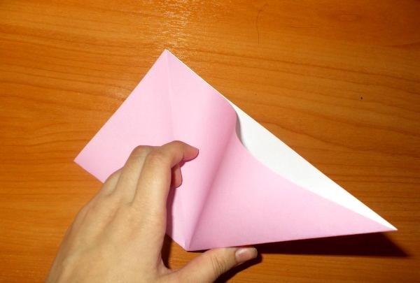 Zabawny ślimak origami