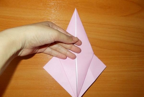 Caracol de origami divertido
