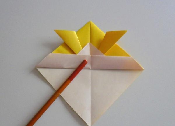 Eenvoudige papieren vis