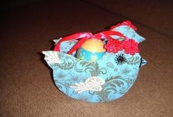 Stojan na velikonoční vajíčka "Kuře"