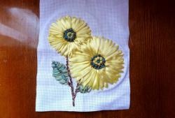 Mga masasayang sunflower