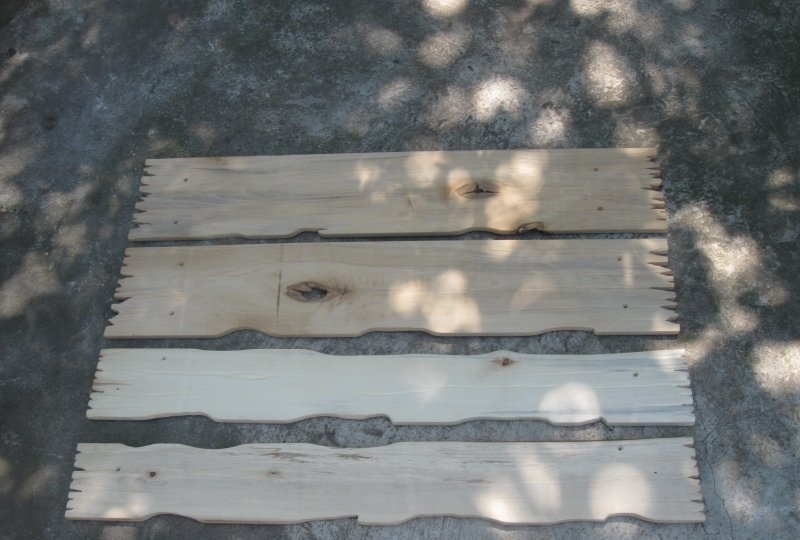 Making a wooden chaise