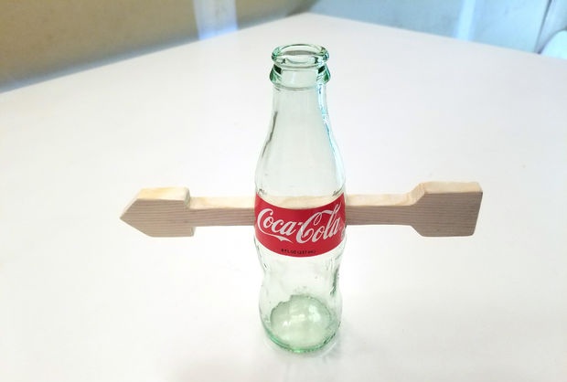 Puzzle Arrow in a bottle