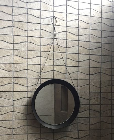 New mirror from an old frying pan