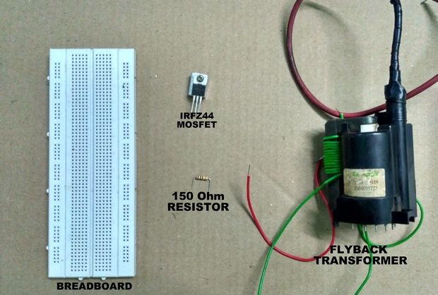 Simpleng high voltage converter