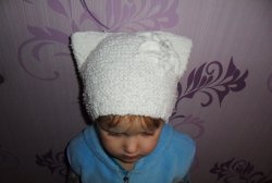 Bērnu cepure ar ausīm