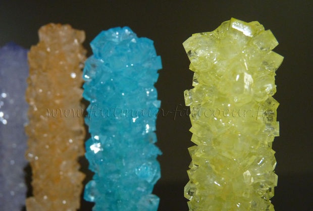 DIY sugar crystals