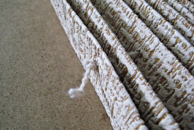 Cómo hacer persianas con papel tapiz.