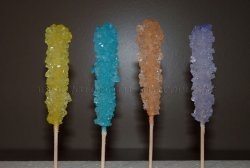 DIY sockerkristaller