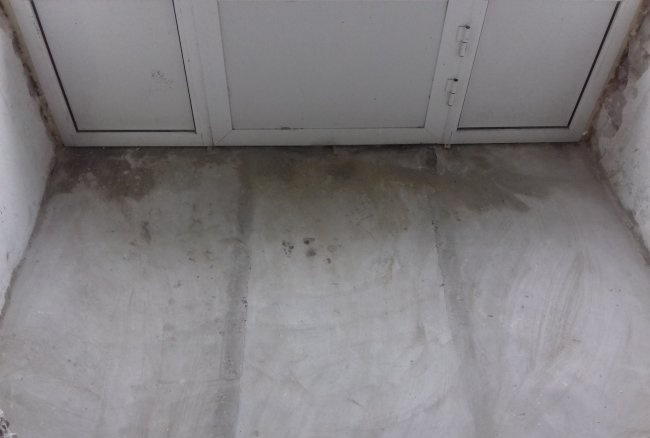 Betónový podlahový poter