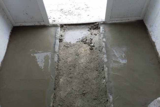 Betonilha para piso de concreto