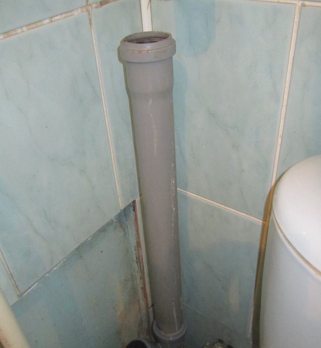 Instal·lació d'una rentadora en una columna de PVC