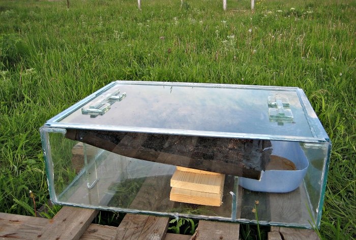 DIY เครื่องละลายขี้ผึ้งพลังงานแสงอาทิตย์