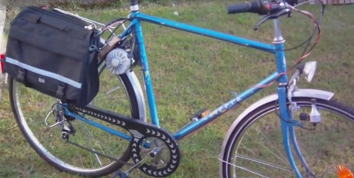 The simplest DIY electric bike