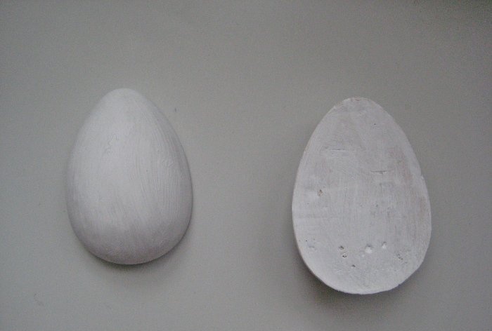 Gipszből készült húsvéti mágnesek