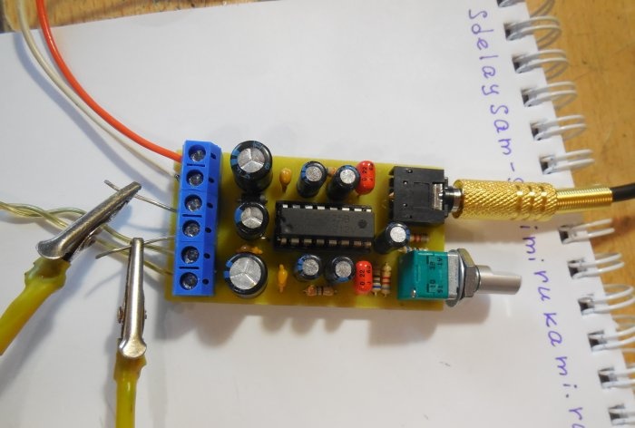 Amplifier batay sa TEA2025b chip